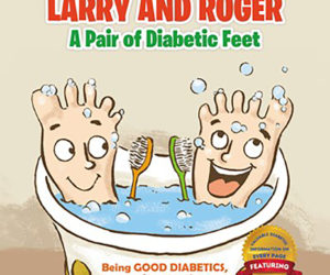 A Day in the Life of Larry and Roger, A Pair of Diabetic Feet by Vicki Myhre
